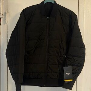 Lululemon Athletica Men's Black Bomber Jacket